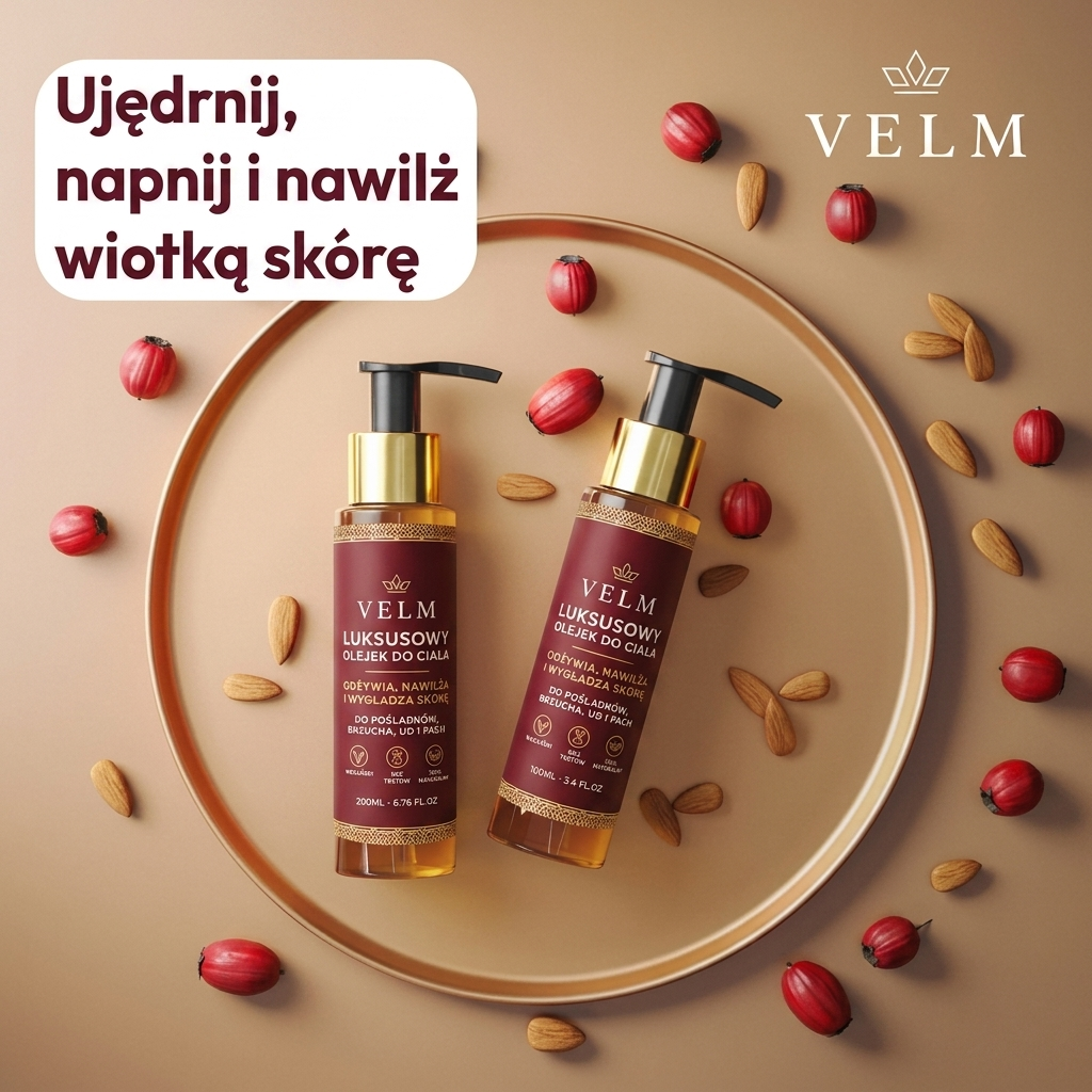 VELM™ – Magiczny Olejek Ujędrniający